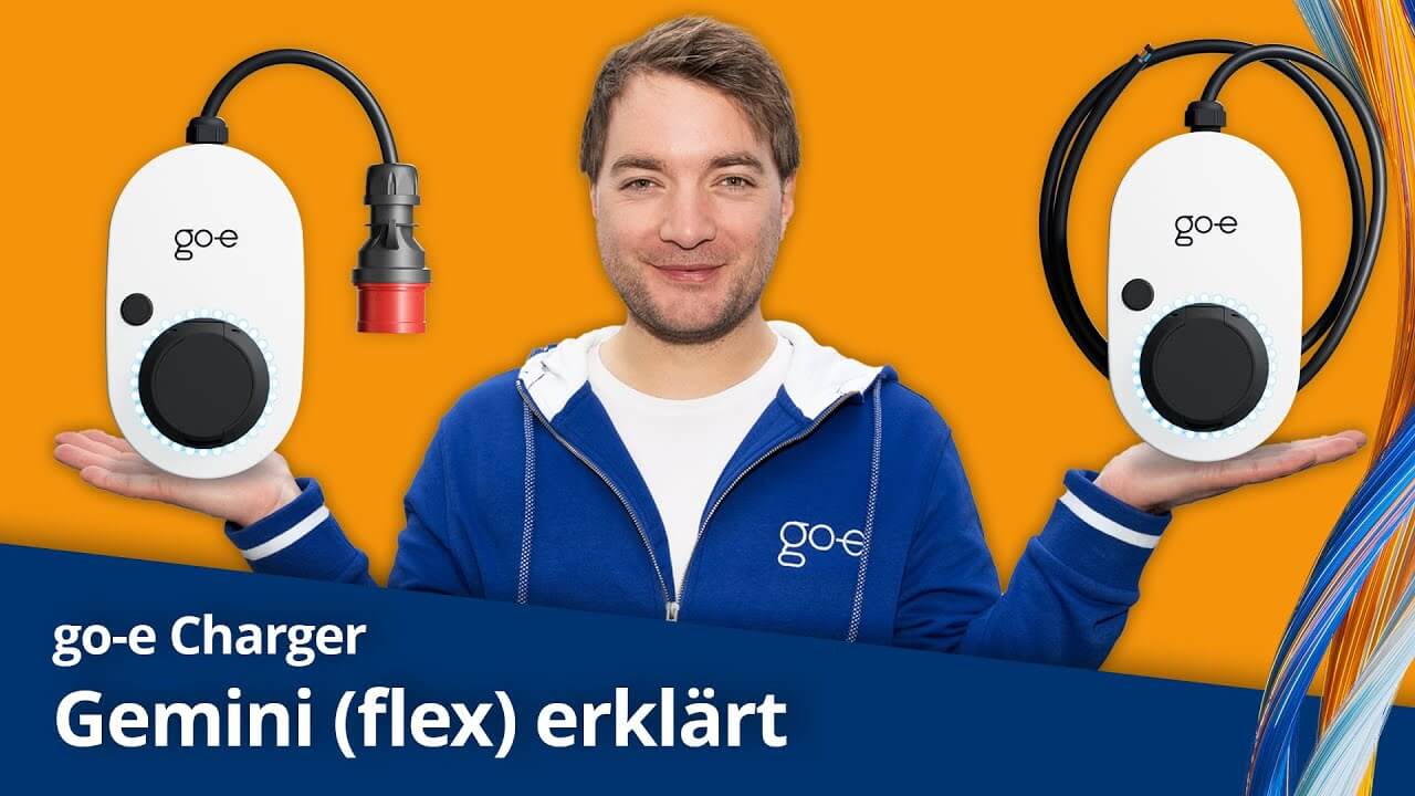 Video laden: go-e Charger Gemini (flex): Smarte Wallbox für Zuhause &amp; Unterwegs