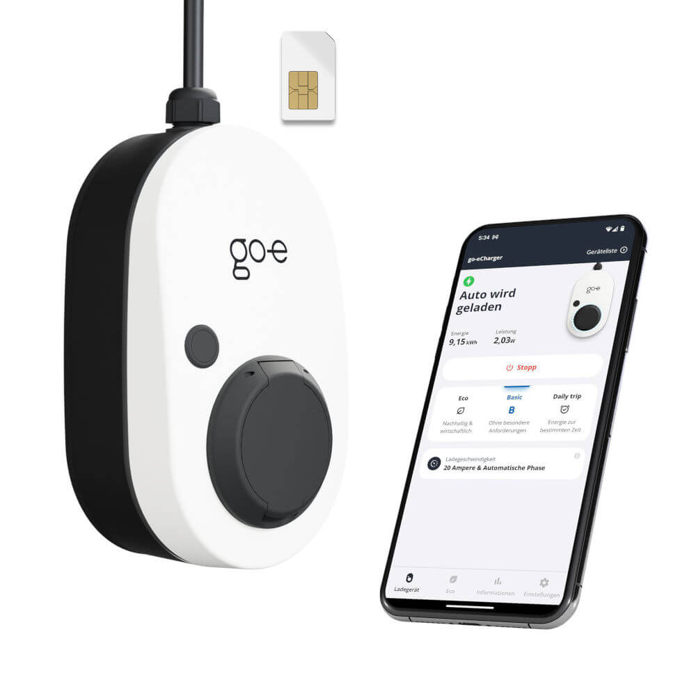 go-e Charger Gemini 2.0 Feste Wallbox