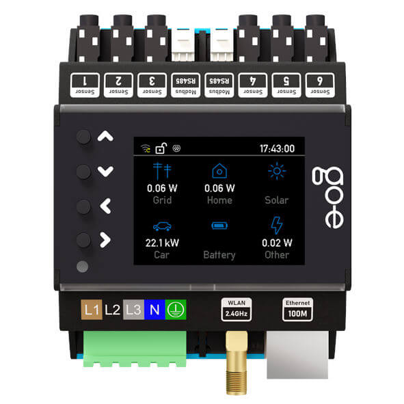 go-e Controller für dynamisches Lastmanagement