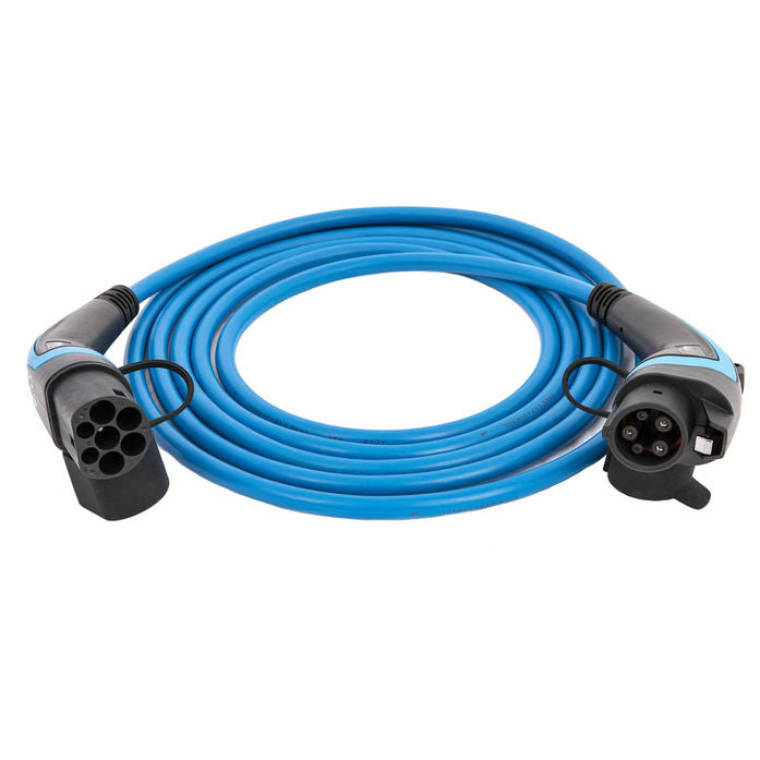 Ladekabel Typ1 - Typ2 1phasig 7,4kW für öffentliche Ladestationen